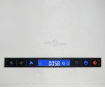 vidaXL Hotă suspendată insulă LCD senzor tactil 55 cm oțel inoxidabil vidaXL Hotă suspendată insulă LCD senzor tactil 55 cm oțel inoxidabil