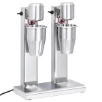 vidaXL Mixer de milkshake cu 2 vase, oțel inoxidabil, 2 L vidaXL Mixer de milkshake cu 2 vase, oțel inoxidabil, 2 L