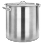 vidaXL Oală de supă, 50 x 50 cm, inox, 98 L vidaXL Oală de supă, 50 x 50 cm, inox, 98 L