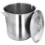 vidaXL Oală de supă, 50 x 50 cm, inox, 98 L vidaXL Oală de supă, 50 x 50 cm, inox, 98 L