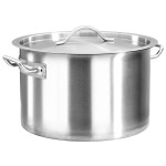 vidaXL Oală de supă, 36x24 cm, oțel inoxidabil, 24 L vidaXL Oală de supă, 36x24 cm, oțel inoxidabil, 24 L