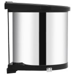 vidaXL Coș de gunoi încorporat de bucătărie, 12 L, oțel inoxidabil vidaXL Coș de gunoi încorporat de bucătărie, 12 L, oțel inoxidabil