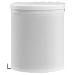 vidaXL Coș de gunoi încorporat de bucătărie, 12 L, plastic vidaXL Coș de gunoi încorporat de bucătărie, 12 L, plastic