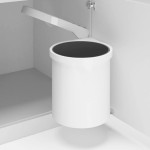 vidaXL Coș de gunoi încorporat de bucătărie, 12 L, plastic vidaXL Coș de gunoi încorporat de bucătărie, 12 L, plastic