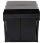 vidaXL Coș gunoi retractabil pentru dulap bucătărie, silențios, 36 L vidaXL Coș gunoi retractabil pentru dulap bucătărie, silențios, 36 L