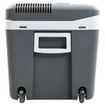 vidaXL Ladă frigorifică termoelectrică portabilă 40 L 12 V 230 V E vidaXL Ladă frigorifică termoelectrică portabilă 40 L 12 V 230 V E