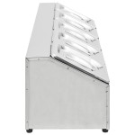vidaXL Recipient Gastronorm cu 5 secțiuni GN 1/6 oțel inoxidabil vidaXL Recipient Gastronorm cu 5 secțiuni GN 1/6 oțel inoxidabil