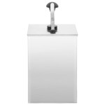 vidaXL Dozator de sos, 3,5 L, oțel inoxidabil vidaXL Dozator de sos, 3,5 L, oțel inoxidabil