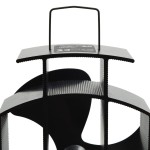 vidaXL Ventilator de sobă cu alimentare termică, 3 palete, negru vidaXL Ventilator de sobă cu alimentare termică, 3 palete, negru
