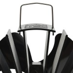 vidaXL Ventilator de sobă cu alimentare termică, 3 palete, negru vidaXL Ventilator de sobă cu alimentare termică, 3 palete, negru