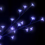 vidaXL Pom Crăciun, 1200 LED-uri lumină albastră flori de cireș 400 cm vidaXL Pom Crăciun, 1200 LED-uri lumină albastră flori de cireș 400 cm