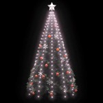 vidaXL Instalație lumini brad de Crăciun cu 250 LED-uri, 250 cm vidaXL Instalație lumini brad de Crăciun cu 250 LED-uri, 250 cm