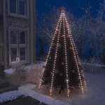 vidaXL Instalație lumini brad de Crăciun cu 400 LED-uri, 400 cm vidaXL Instalație lumini brad de Crăciun cu 400 LED-uri, 400 cm