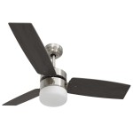 vidaXL Ventilator tavan cu iluminare/telecomandă, maro închis, 108 cm vidaXL Ventilator tavan cu iluminare/telecomandă, maro închis, 108 cm