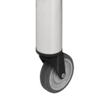 vidaXL Masă de lucru bucătărie cu roți, 100x45x85 cm, oțel inoxidabil vidaXL Masă de lucru bucătărie cu roți, 100x45x85 cm, oțel inoxidabil