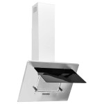 vidaXL Hotă perete argintiu 60 cm oțel inoxidabil & sticlă securizată vidaXL Hotă perete argintiu 60 cm oțel inoxidabil & sticlă securizată