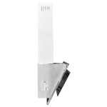 vidaXL Hotă perete argintiu 60 cm oțel inoxidabil & sticlă securizată vidaXL Hotă perete argintiu 60 cm oțel inoxidabil & sticlă securizată