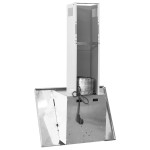 vidaXL Hotă perete argintiu 60 cm oțel inoxidabil & sticlă securizată vidaXL Hotă perete argintiu 60 cm oțel inoxidabil & sticlă securizată