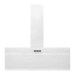 vidaXL Hotă de perete, alb, 90 cm, oțel și sticlă securizată vidaXL Hotă de perete, alb, 90 cm, oțel și sticlă securizată