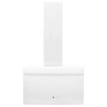 vidaXL Hotă de perete, alb, 60 cm, oțel și sticlă securizată vidaXL Hotă de perete, alb, 60 cm, oțel și sticlă securizată