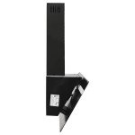 vidaXL Hotă de perete, negru, 90 cm, oțel și sticlă securizată vidaXL Hotă de perete, negru, 90 cm, oțel și sticlă securizată