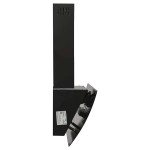 vidaXL Hotă de perete, negru, 90 cm, oțel și sticlă securizată vidaXL Hotă de perete, negru, 90 cm, oțel și sticlă securizată