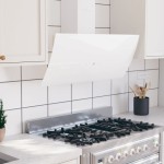 vidaXL Hotă de perete, alb, 90 cm, oțel și sticlă securizată vidaXL Hotă de perete, alb, 90 cm, oțel și sticlă securizată