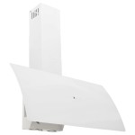 vidaXL Hotă de perete, alb, 90 cm, oțel și sticlă securizată vidaXL Hotă de perete, alb, 90 cm, oțel și sticlă securizată
