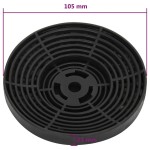 vidaXL Filtre cu cărbune pentru hotă de bucătărie, 2 buc., 105x21 mm vidaXL Filtre cu cărbune pentru hotă de bucătărie, 2 buc., 105x21 mm