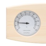 vidaXL Set 2 în 1 higrotermograf și clepsidră de saună, lemn masiv pin vidaXL Set 2 în 1 higrotermograf și clepsidră de saună, lemn masiv pin