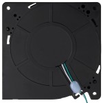 vidaXL Instalație de lumini LED cu 66 LED-uri și ventilator, 660 cm