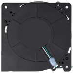 vidaXL Instalație de lumini LED cu 66 LED-uri și ventilator, 660 cm