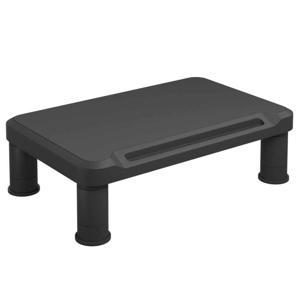 vidaXL Suport pentru monitor, negru, 38x24x10,5 cm