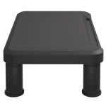 vidaXL Suport pentru monitor, negru, 38x24x10,5 cm