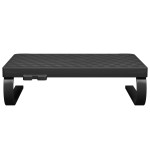 vidaXL Suport pentru monitor, negru, 37x28x11,5 cm