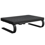 vidaXL Suport pentru monitor, negru, 37x28x11,5 cm