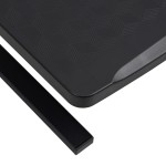 vidaXL Suport pentru monitor, negru, 37x28x11,5 cm