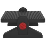 vidaXL Suport pentru picioare, negru, 50x30,5x17 cm