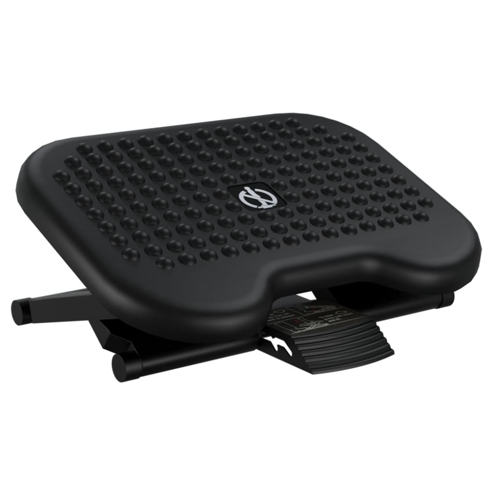 vidaXL Suport pentru picioare, negru, 46x34,5x11 cm