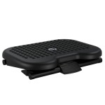 vidaXL Suport pentru picioare, negru, 46x34,5x11 cm vidaXL Suport pentru picioare, negru, 46x34,5x11 cm
