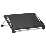 vidaXL Suport pentru picioare, negru, 45x40x13,5 cm vidaXL Suport pentru picioare, negru, 45x40x13,5 cm
