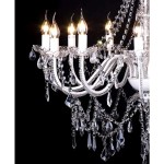 Candelabru cu 1600 cristale Candelabru cu 1600 cristale