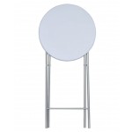 vidaXL Mese de bar, 4 buc., cu blat din MDF, alb vidaXL Mese de bar, 4 buc., cu blat din MDF, alb
