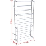 Organizator pantofi cu 10 rafturi Organizator pantofi cu 10 rafturi