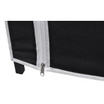 vidaXL Dulapuri de haine, 2 buc., material textil, negru vidaXL Dulapuri de haine, 2 buc., material textil, negru