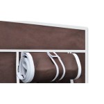 vidaXL Dulapuri de haine, material textil, 2 buc, maro vidaXL Dulapuri de haine, material textil, 2 buc, maro