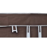 vidaXL Dulapuri de haine, material textil, 2 buc, maro vidaXL Dulapuri de haine, material textil, 2 buc, maro