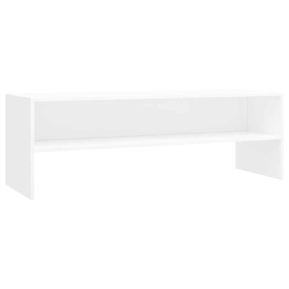 vidaXL Comodă TV, alb, 120 x 40 x 40 cm, lemn prelucrat