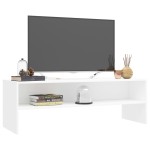 vidaXL Comodă TV, alb, 120 x 40 x 40 cm, lemn prelucrat
