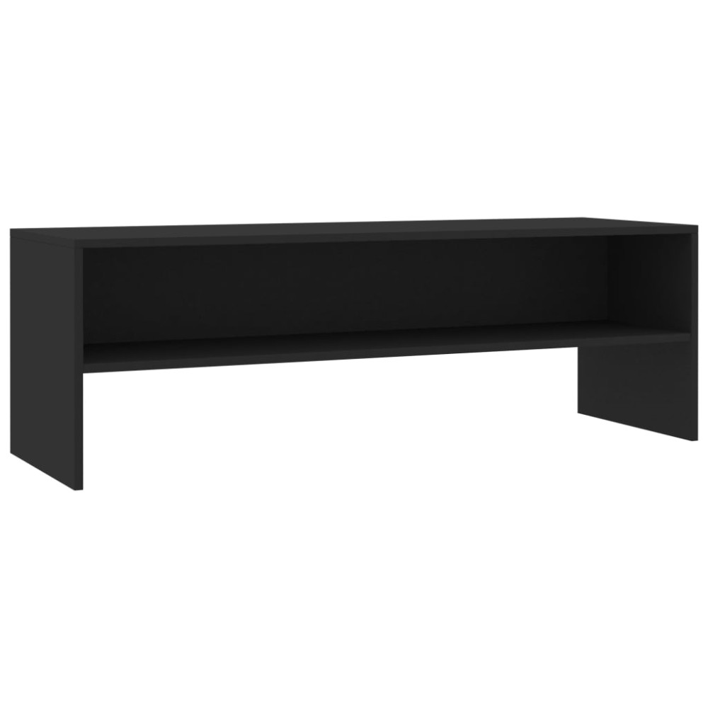 vidaXL Dulap TV, negru, 120x40x40 cm, lemn prelucrat